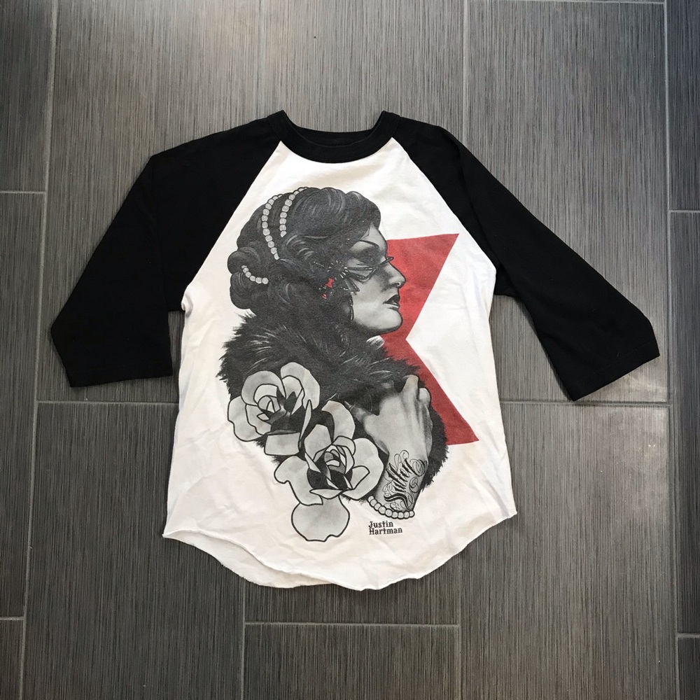 Sullen 3/4 sleeve shirt